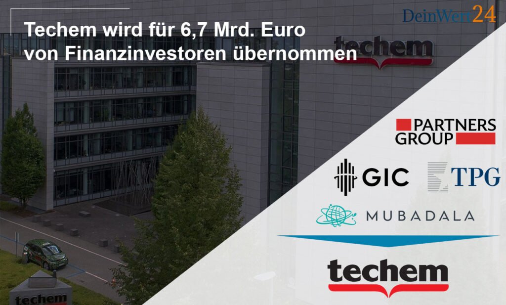 Techem wird für 6,7 Mrd. Euro von Finanzinvestoren übernommen